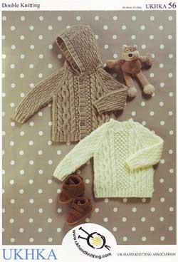 UKHKA 56 Sweater & Jacket 8ply