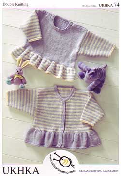 UKHKA 74 Frill Sweater & Cardigan