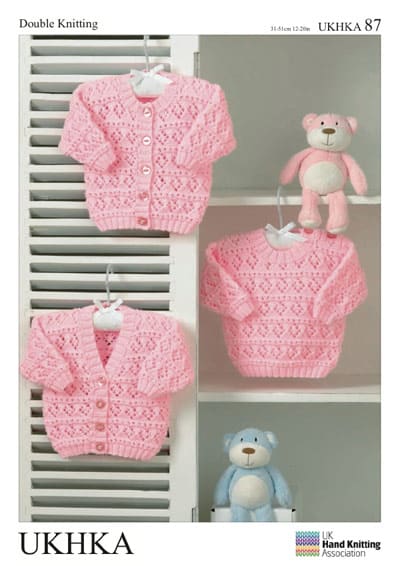 UKHKA 87 Cardigans & Sweater 8ply