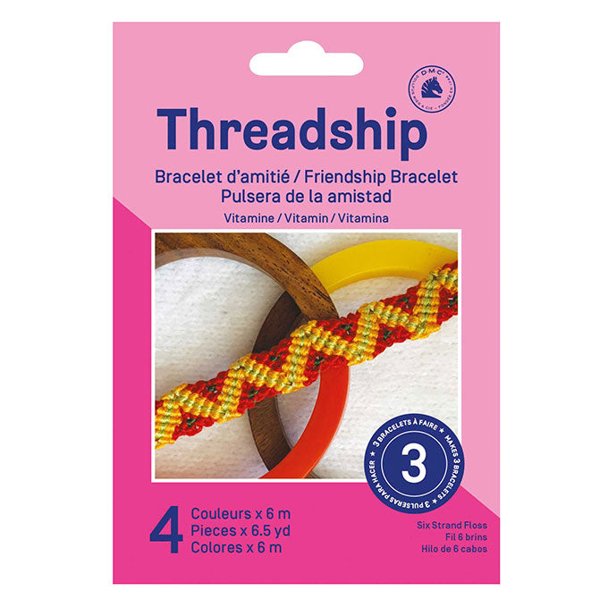 DMC Threadship - Friendship Bracelet Starter Packs
