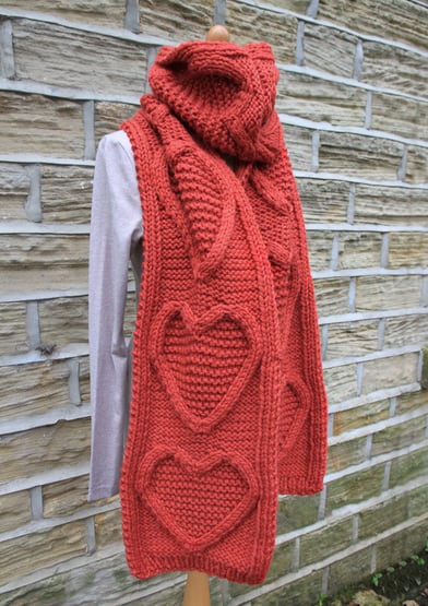 WarmHeart Scarf by Martin Storey