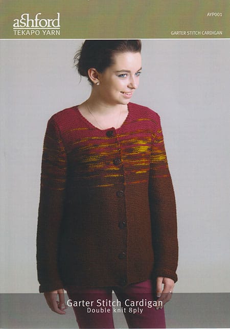 AYP001 Garter Stitch Cardigan