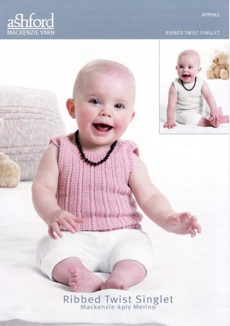 AYP0082 Ribbed Twist Singlet