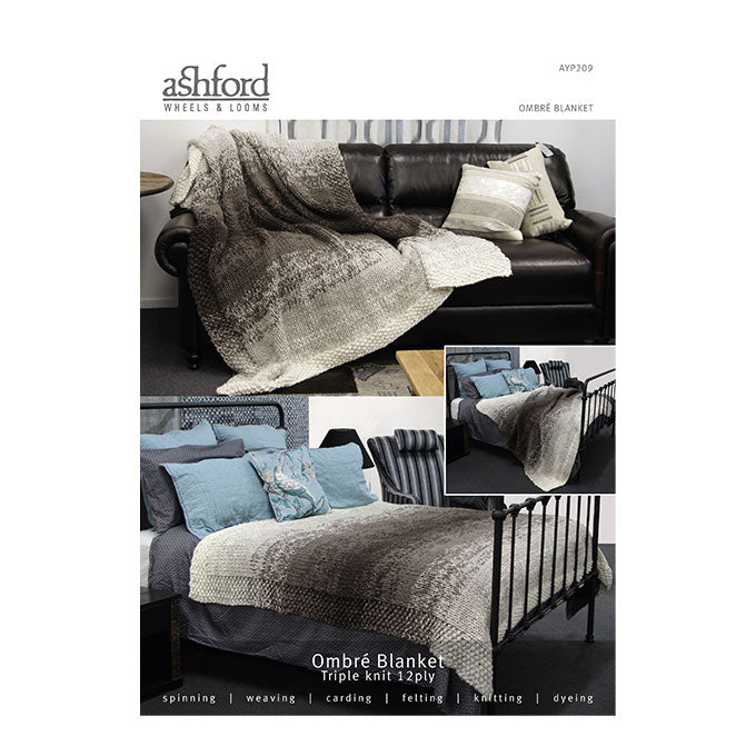 AYP0209 Ombre Blanket