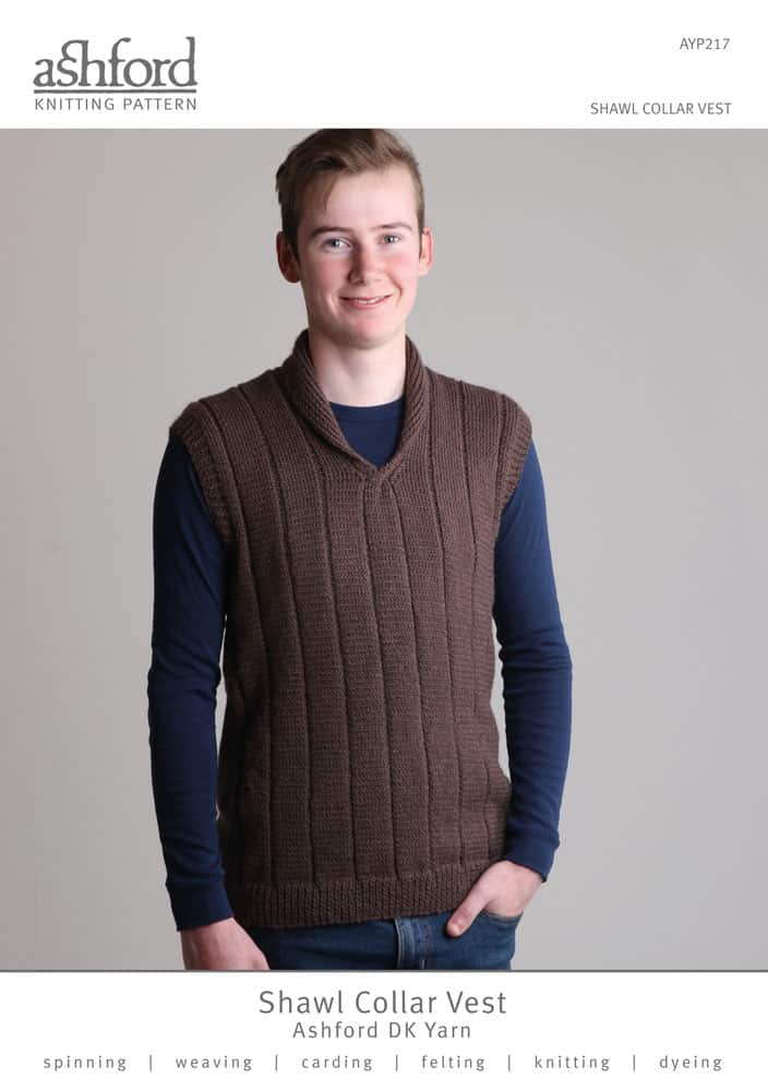 AYP0217 Shawl Collar Vest
