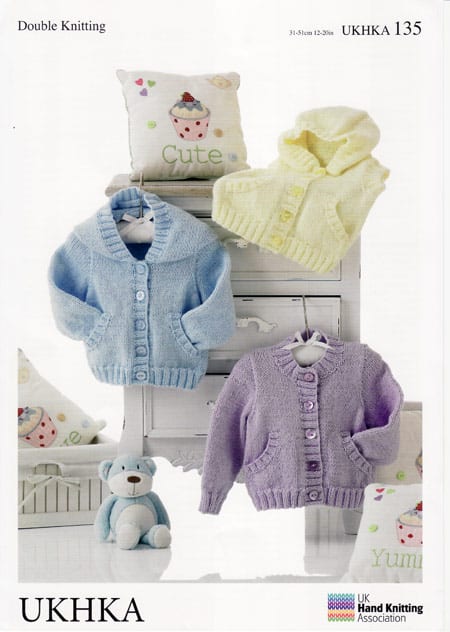 UKHKA 135 Jackets & Waistcoat 8ply