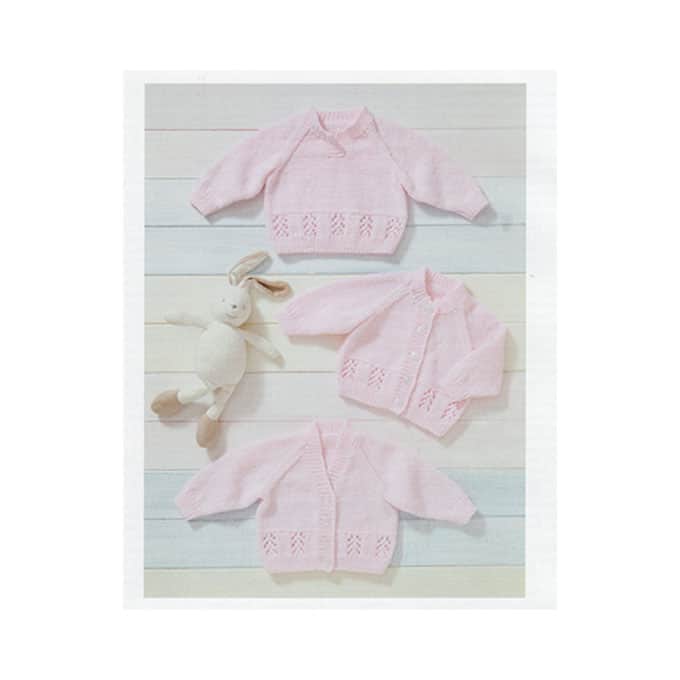 UKHKA 220 Round Neck Cardigan, V Neck Cardigan and Sweater 8ply