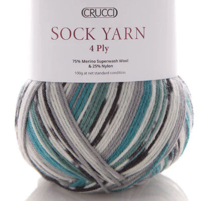 Crucci Sock Yarn 4ply