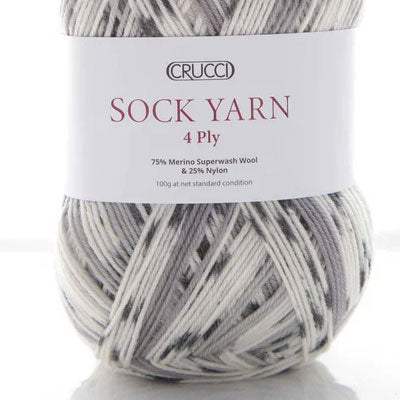 Crucci Sock Yarn 4ply