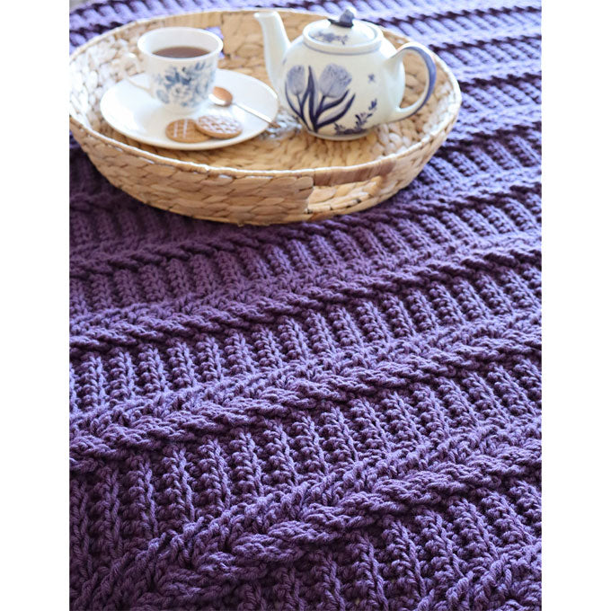 212 Dutch Braid Afghan
