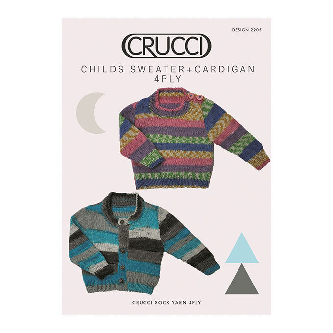 2205 Childs Sweater and Cardigan