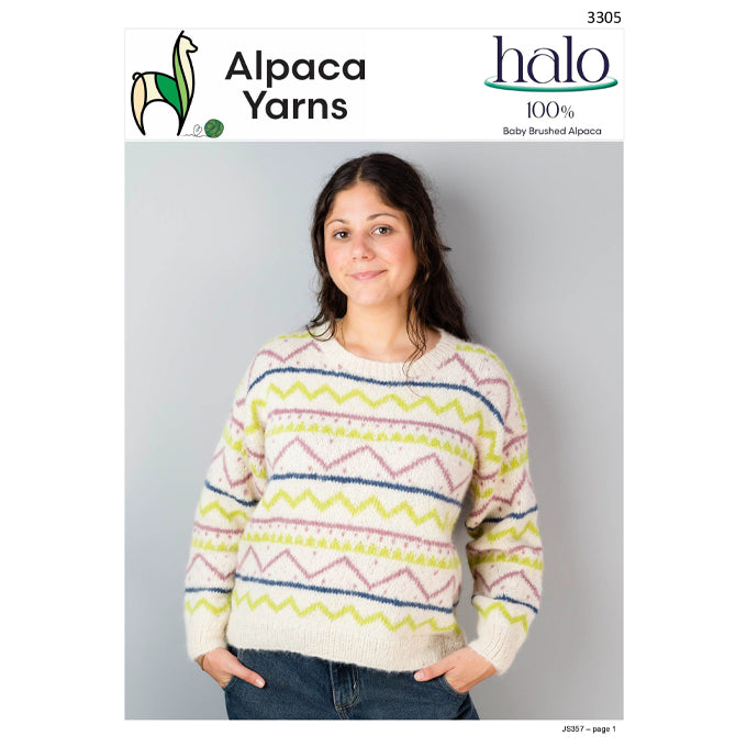3305 Zig Zag Sweater
