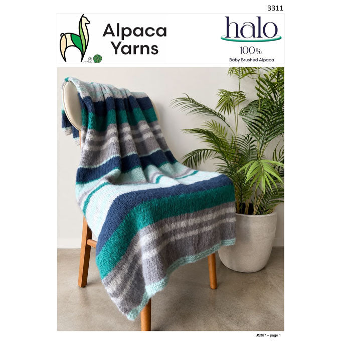 3311 Irregular Stripe Blanket