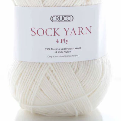 Crucci Sock Yarn 4ply