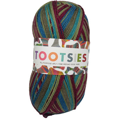 Tootsies 4ply Sock Yarn