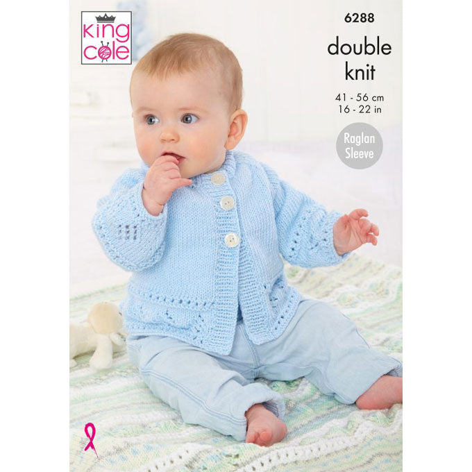 6288 Jacket, Cardigan and Blanket