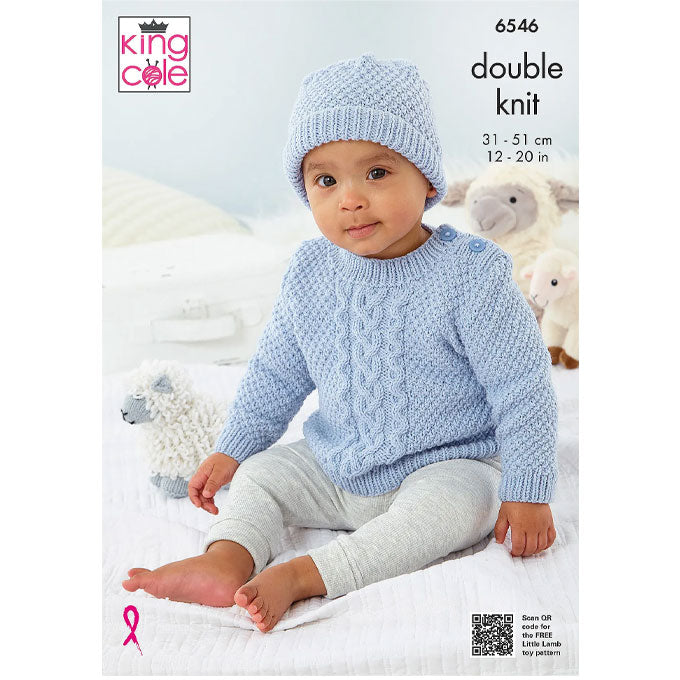 6546 Slipover, Cardigan, Sweater and Hat
