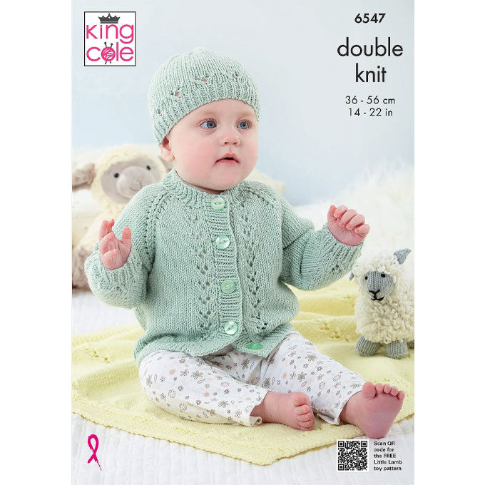 6547 Cardigans, Blanket and Hat