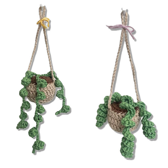 John Q Air Freshener Crochet Plant Hanger