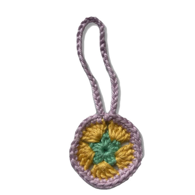 John Q Air Freshener Crochet Flower