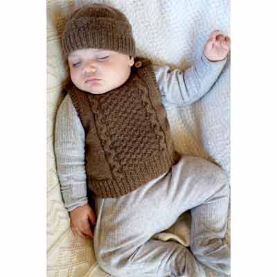 BC143 Noa Vest and Hat 8ply