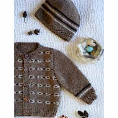 BC144 Perry Cardi and Hat