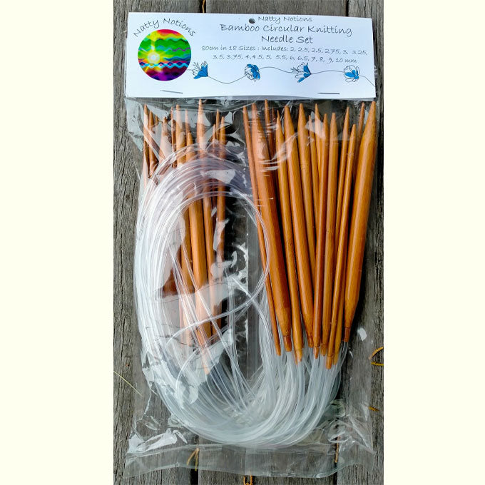 Bamboo Circular Needle Set