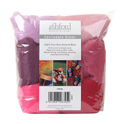 Ashford Corriedale Colour Theme Packs