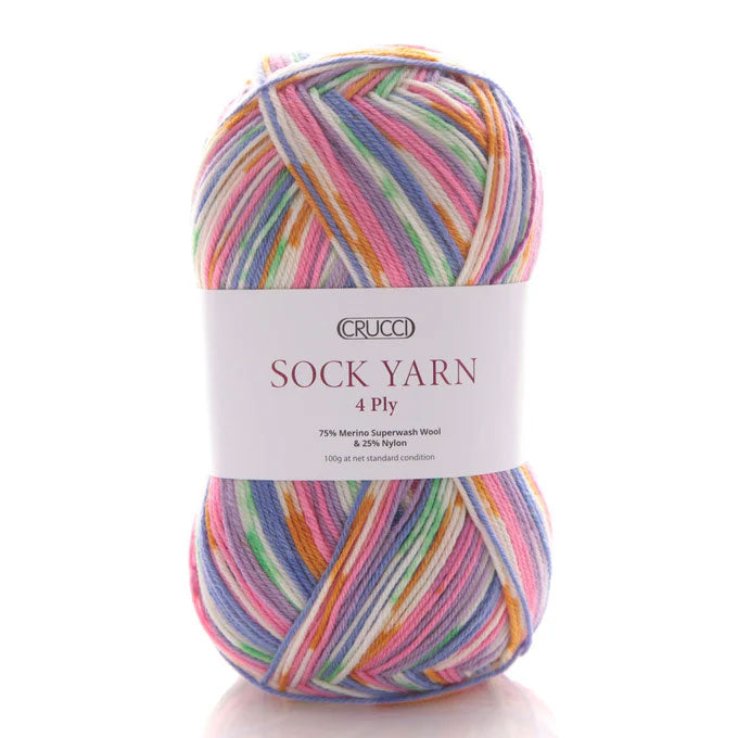 Crucci Sock Yarn 4ply