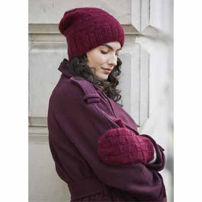 Mode at Rowan Heather Hat & Mittens by Quail Studio