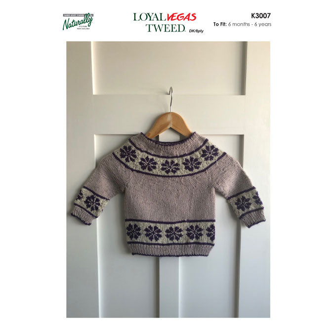 K3007 Field of Flowers Sweater