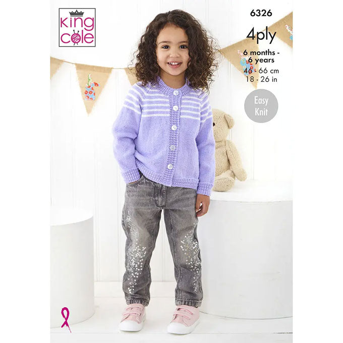 6326 Sweater, Cardigan & Hat