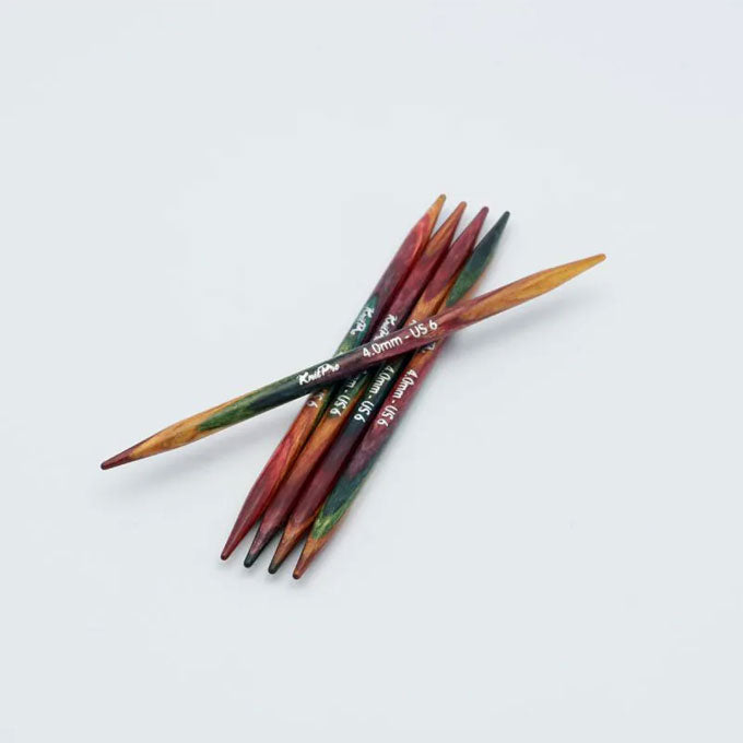 Knit Pro Double Pointed Symfonie 2 Wood Needles