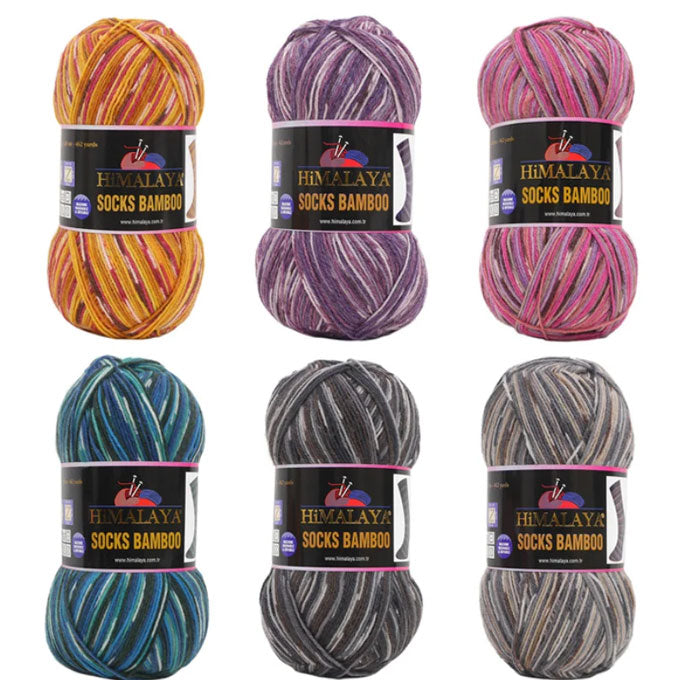 himalaya bambus wolle Himalaya Socks Bamboo 4 Ply Sock Yarn