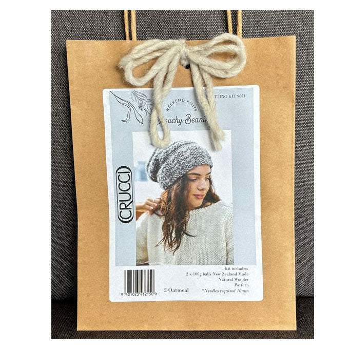 Crucci Natural Wonder Slouchy Beanie Kits