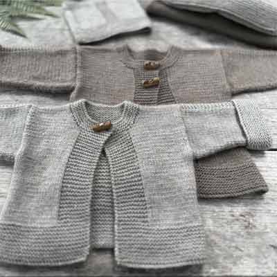 Mio Jacket & Hat 8ply