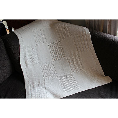 NS52 Mawghan Blanket 4ply &  8ply