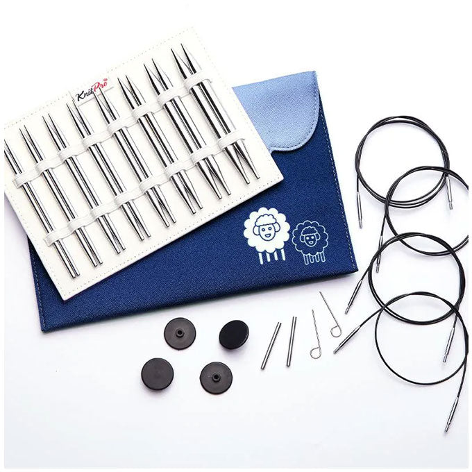 Knit Pro Nova Metal Deluxe Interchangeable Set