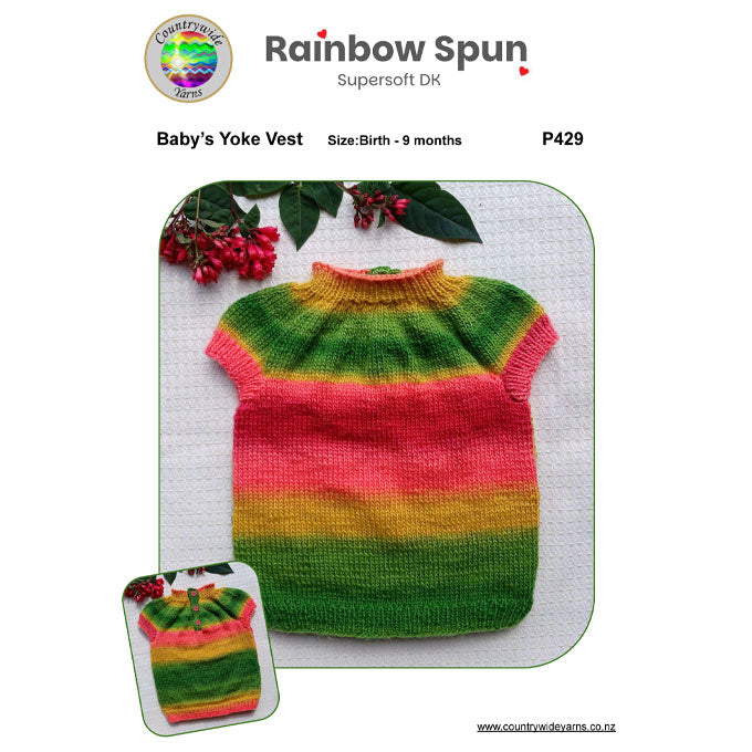 P429 Baby's Yoke Vest