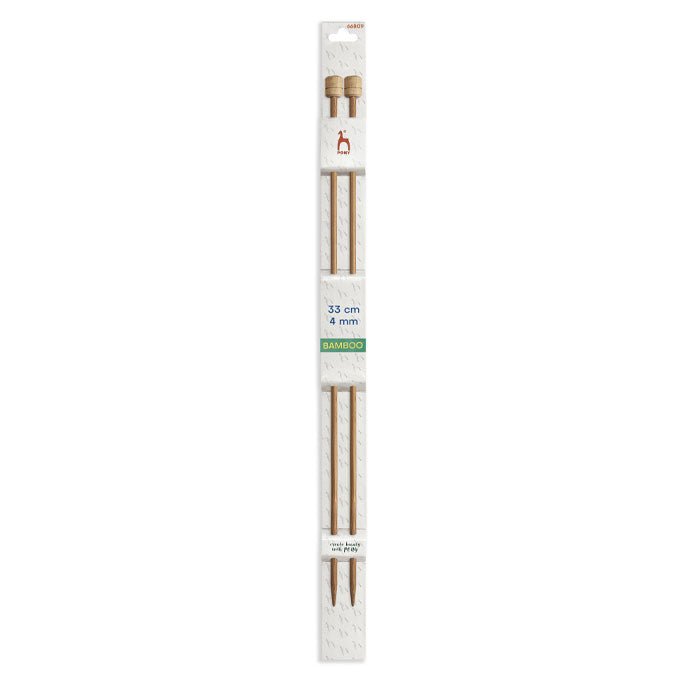 Pony Bamboo Knitting Needles (33cm)