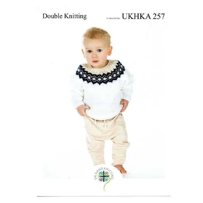 UKHKA 257 Yoked Sweater & Cardigan