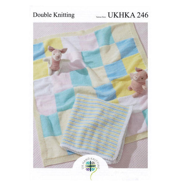 UKHKA 246 Four Blankets 8ply