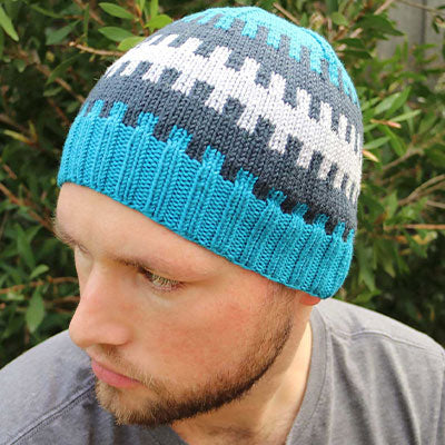 Cogs Mosaic Beanie Digital Download