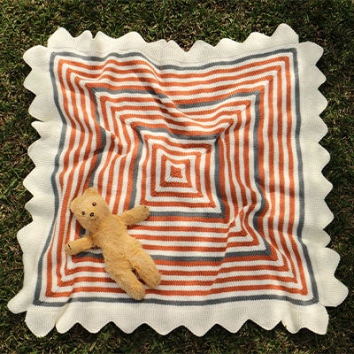Quadrille Baby Blanket Digital Download