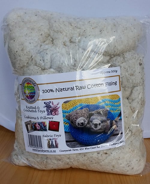 Countrywide Yarns 100% Natural Raw Cotton Filling