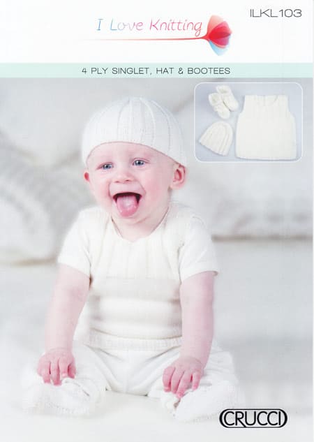 103* Singlet, Hat & Bootees