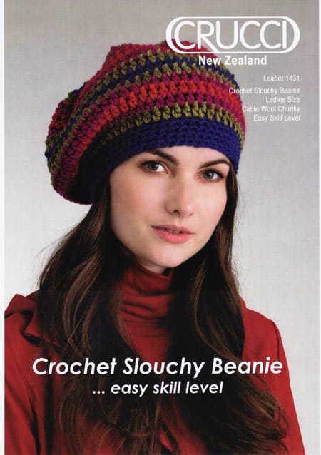 1431* Crochet Slouchy Beanies
