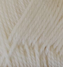 Crucci 8ply Soft M/Wash Pure Wool 150 White