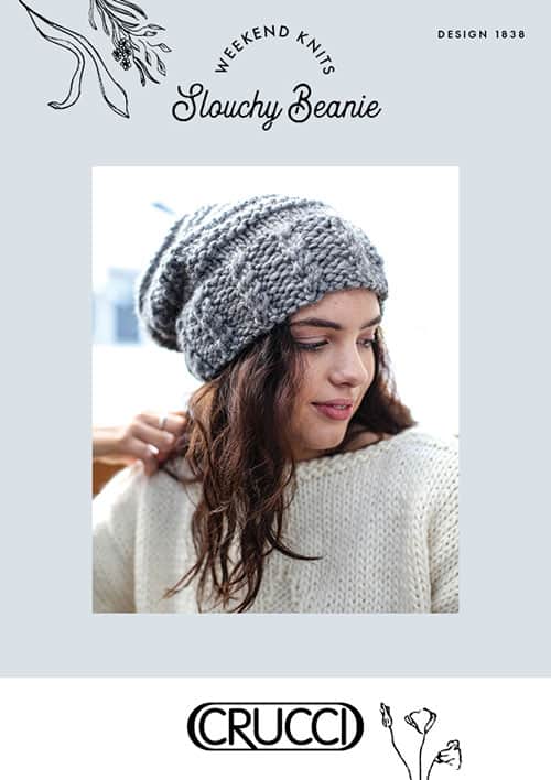 1838 Slouchy Beanie Digital Download