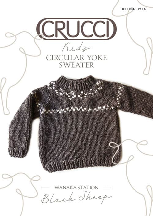 1906 Kids Circular Yoke Sweater